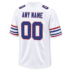 Buffalo Bills Football Mom Jersey Powerful White Custom Style