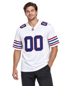 Buffalo Bills Football Mom Jersey Powerful White Custom Style