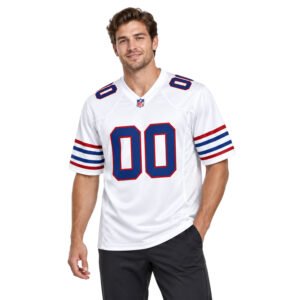 Buffalo Bills Football Mom Jersey Powerful White Custom Style