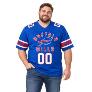 Buffalo Bills Game Jersey Custom Brilliant Blue 2026 Design