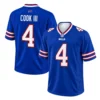 Buffalo Bills James Cook III Royal Jersey Vibrant Game Style
