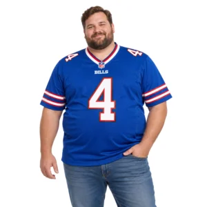Buffalo Bills James Cook III Royal Jersey Vibrant Game Style