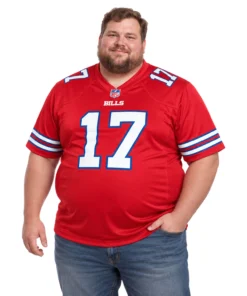 Buffalo Bills Josh Allen Red Jersey Stunning Player Style
