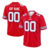 Buffalo Bills Red Alternate Jersey Custom Bold Game Style