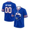 Buffalo Bills Royal Blue Jersey Amazing Mascot Design