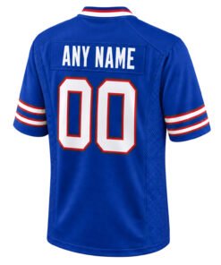 Buffalo Bills Royal Blue Jersey Amazing Mascot Design