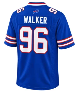 Buffalo Bills Walker Blue Jersey Powerful Player Look