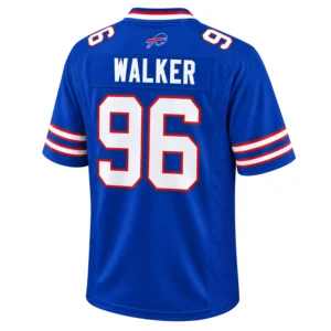 Buffalo Bills Walker Blue Jersey Powerful Player Look