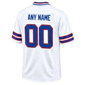Buffalo Bills White Jersey Custom Adorable Snoopy Design