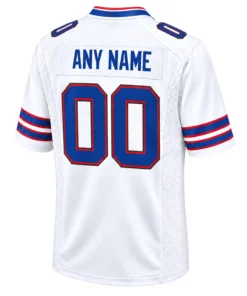 Buffalo Football Jersey Custom Exclusive White Design