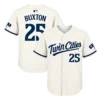 Byron Buxton Minnesota Twins Jersey Stunning Cream Look