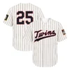 Byron Buxton Twins Jersey Bold Cream Retro Pinstripe 2026