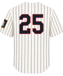 Byron Buxton Twins Jersey Bold Cream Retro Pinstripe 2026
