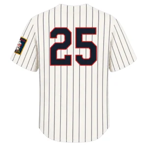 Byron Buxton Twins Jersey Bold Cream Retro Pinstripe 2026