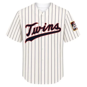 Byron Buxton Twins Jersey Bold Cream Retro Pinstripe 2026