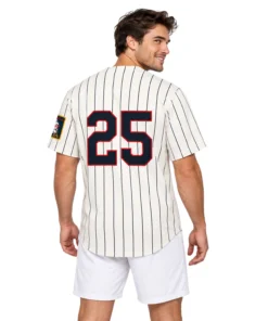 Byron Buxton Twins Jersey Bold Cream Retro Pinstripe 2026