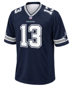 Caleb Downs Cowboys Navy Jersey Vibrant Game Day Style
