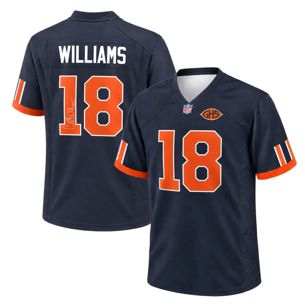 Caleb Williams Chicago Bears 2026 Jersey Vibrant Game Day Style