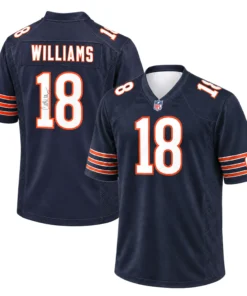 Caleb Williams Chicago Bears Jersey Vibrant Fan Gear