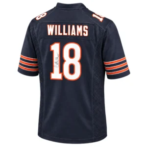 Caleb Williams Chicago Bears Jersey Vibrant Fan Gear