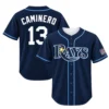 Caminero Tampa Bay Rays Jersey Youth Bold Fan Tee