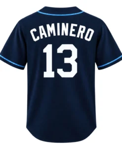Caminero Tampa Bay Rays Jersey Youth Bold Fan Tee