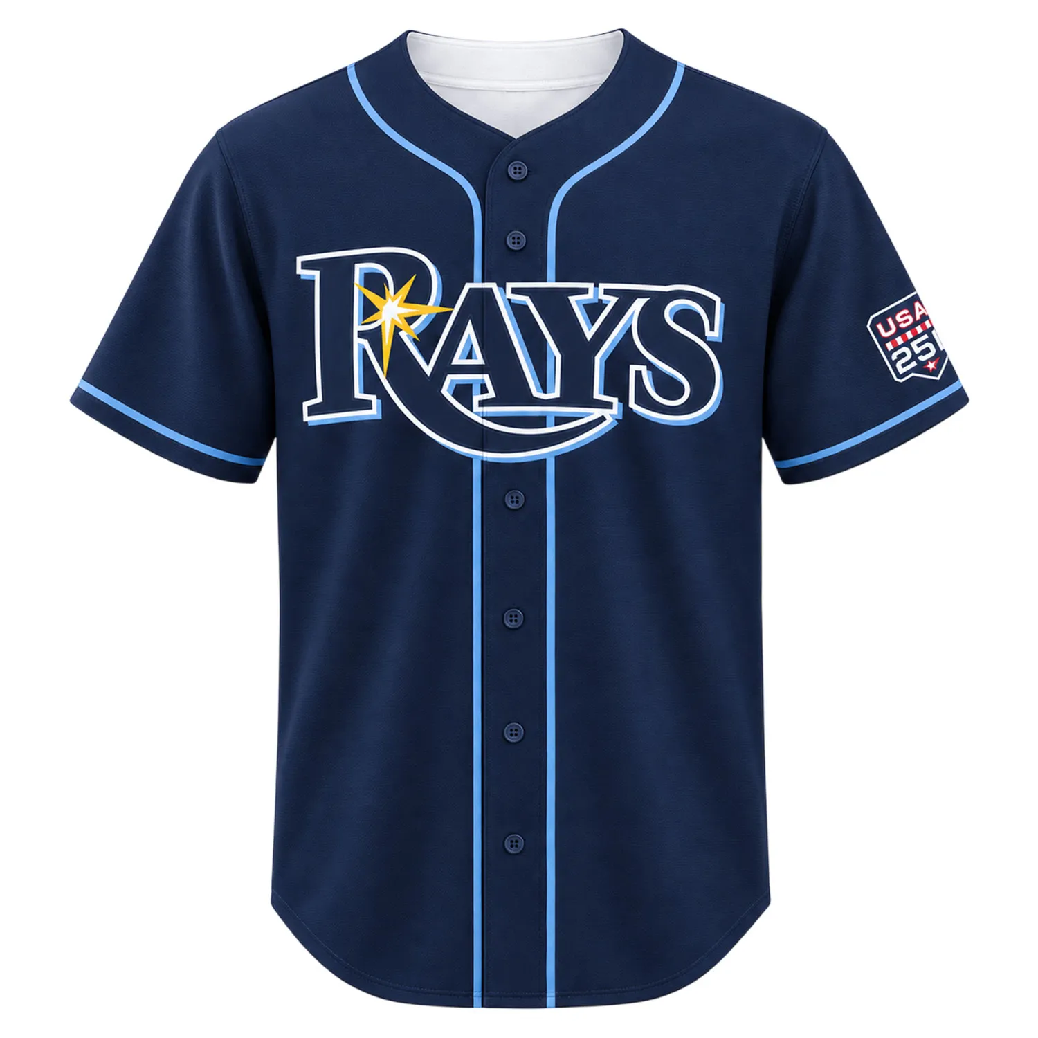 Caminero Tampa Bay Rays Jersey Youth Bold Fan Tee