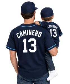 Caminero Tampa Bay Rays Jersey Youth Bold Fan Tee