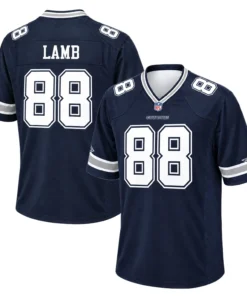 CeeDee Lamb Navy Cowboys Jersey 2026 Powerful NFL Apparel