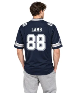 CeeDee Lamb Navy Cowboys Jersey 2026 Powerful NFL Apparel