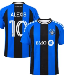 CF Montreal Alexis Sanchez Blue Jersey Bold Name & Number