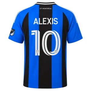 CF Montreal Alexis Sanchez Blue Jersey Bold Name & Number