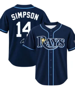 Chandler Cimpson Jersey Tampa Bay Rays Memorable Wear