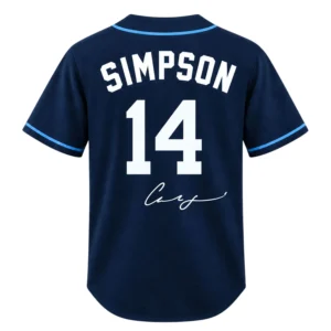 Chandler Cimpson Jersey Tampa Bay Rays Memorable Wear