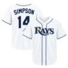 Chandler Simpson Signature Tampa Bay Rays Brilliant Jersey