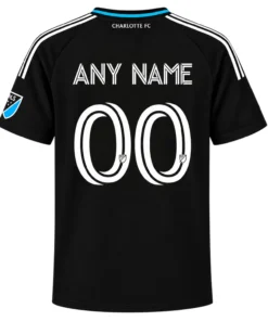 Charlotte FC Black Jersey 2026 Bold MLS Fanwear