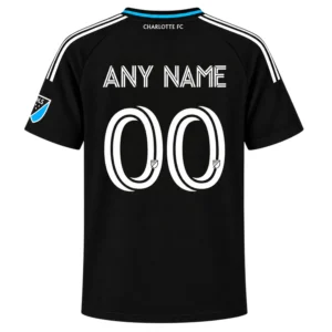 Charlotte FC Black Jersey 2026 Bold MLS Fanwear
