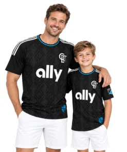 Charlotte FC Black Jersey 2026 Bold MLS Fanwear