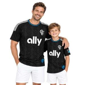Charlotte FC Black Jersey 2026 Bold MLS Fanwear