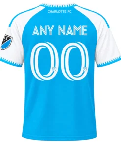 Charlotte FC Blue Jersey 2026 Custom Dynamic MLS Fanwear