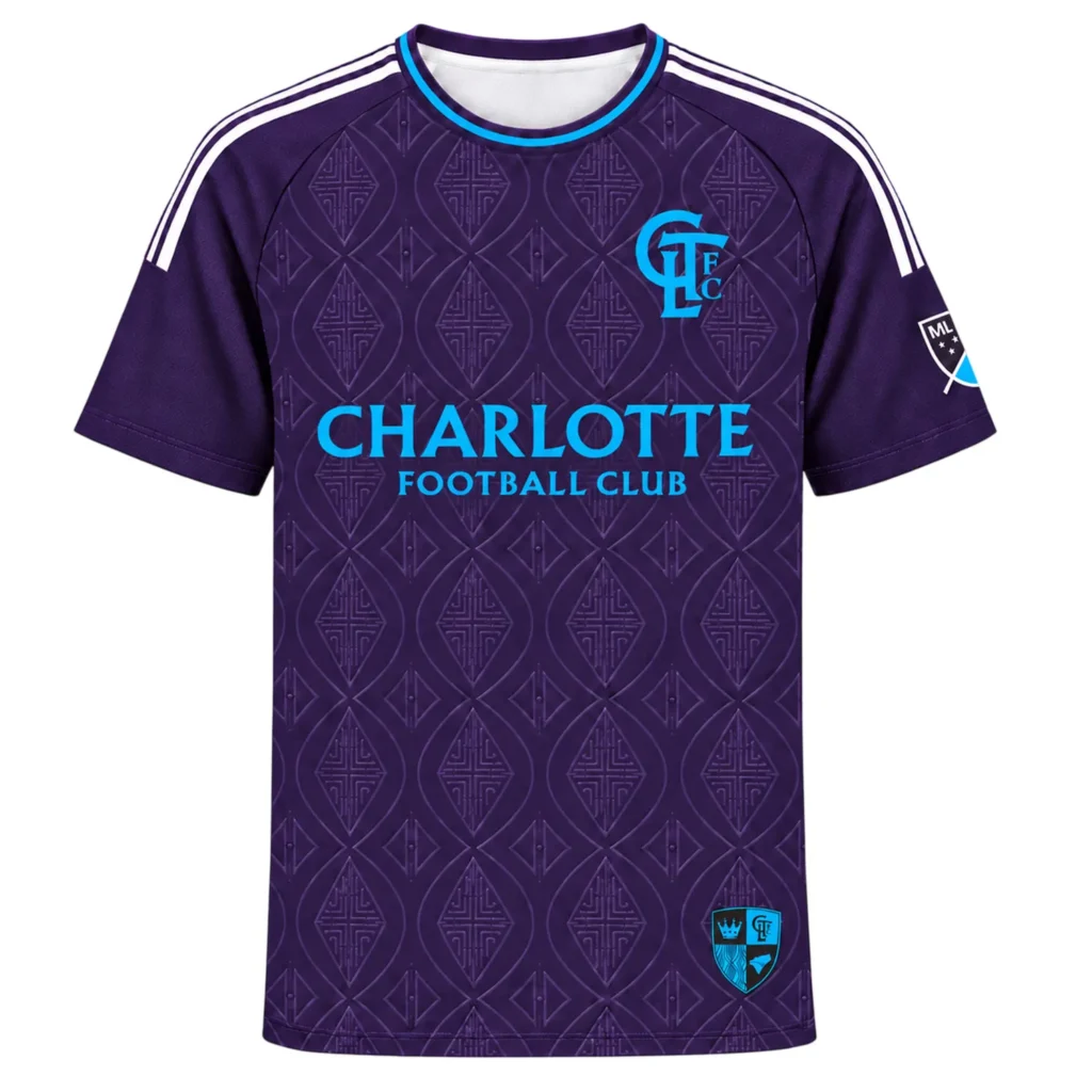 Charlotte FC Jersey Purple Custom Player Vibrant Fan Apparel