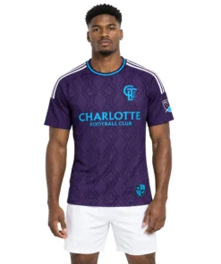 Charlotte FC Jersey Purple Custom Player Vibrant Fan Apparel