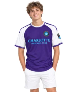 Charlotte FC Purple Jersey Custom Player Dynamic Fan Apparel