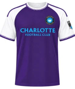 Charlotte FC Purple Jersey Custom Player Dynamic Fan Apparel