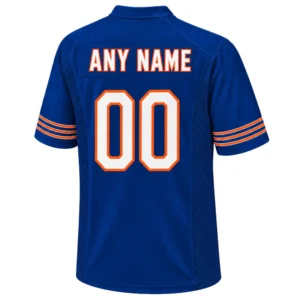 Chicago Bears Blue Jersey Custom Player Bold NFL gear