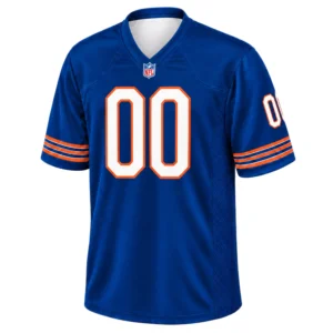 Chicago Bears Blue Jersey Custom Player Bold NFL gear
