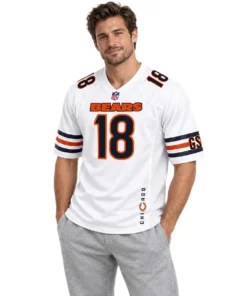 Chicago Bears Caleb Williams Jersey Vibrant Game Day Style