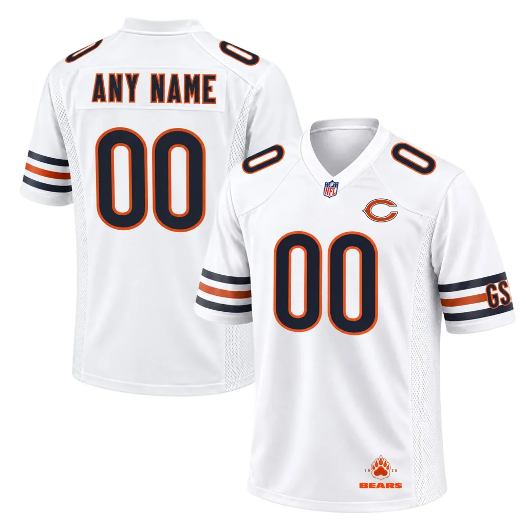 Chicago Bears Football Jersey Custom Vibrant NFL Game Day Style