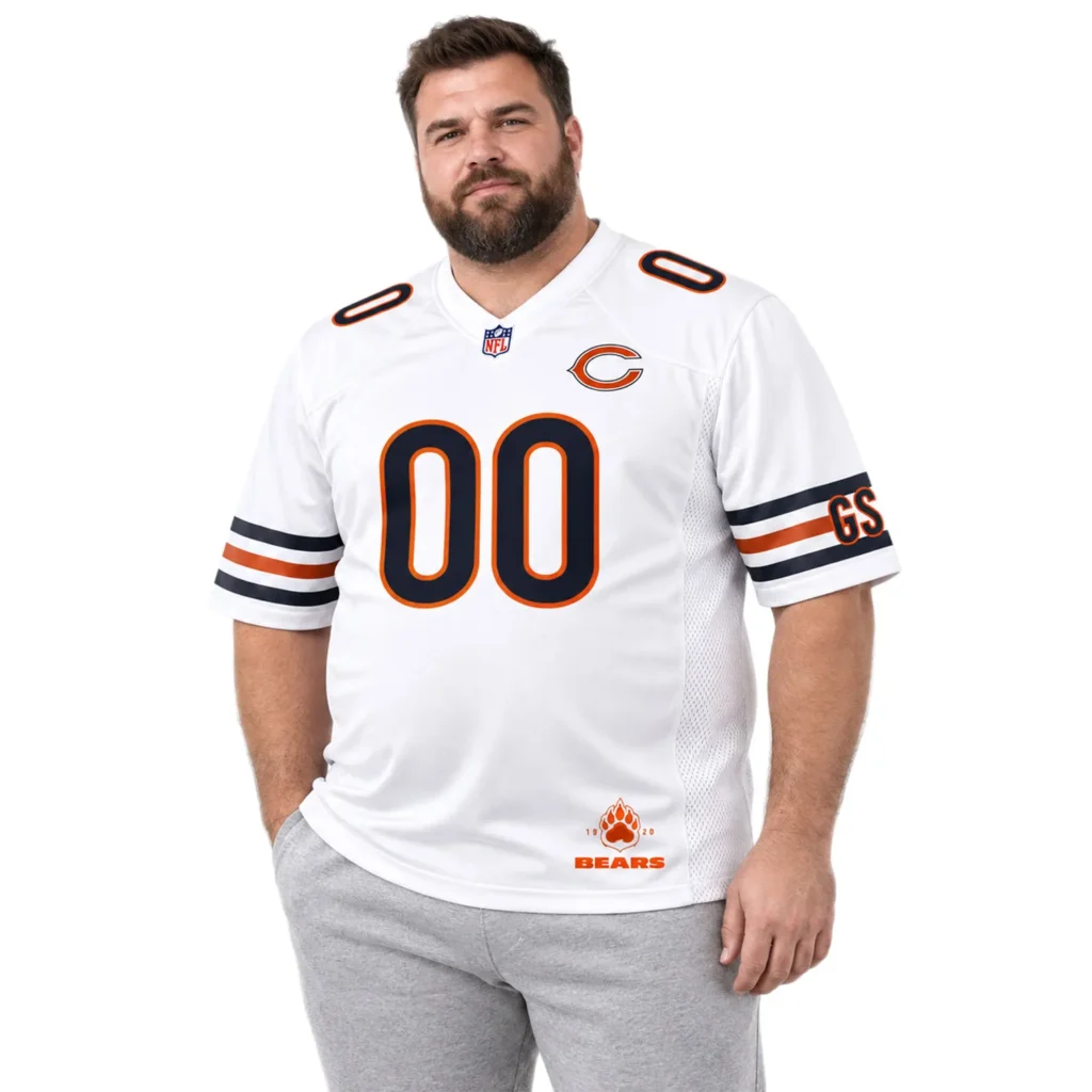 Chicago Bears Football Jersey Custom Vibrant NFL Game Day Style