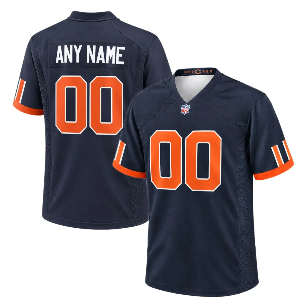 Chicago Bears Jersey 2026 Bold Navy Custom Football Style